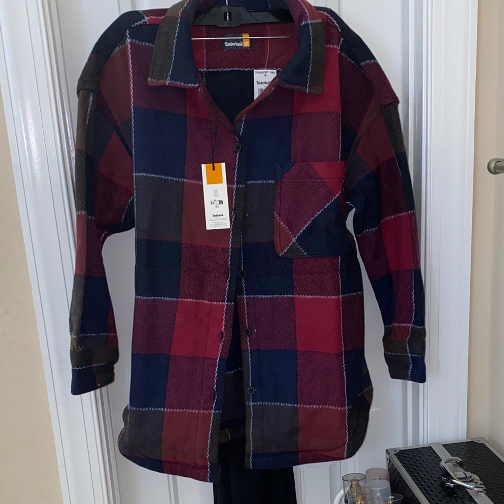 Timberland Multicolor Plaid Shirt Jacket